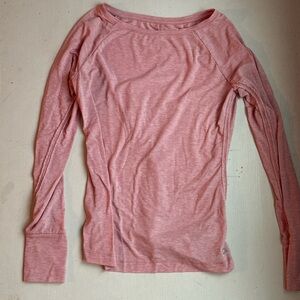 Light Pink Women’s Gap Fit Breath XS long sleeve shirt